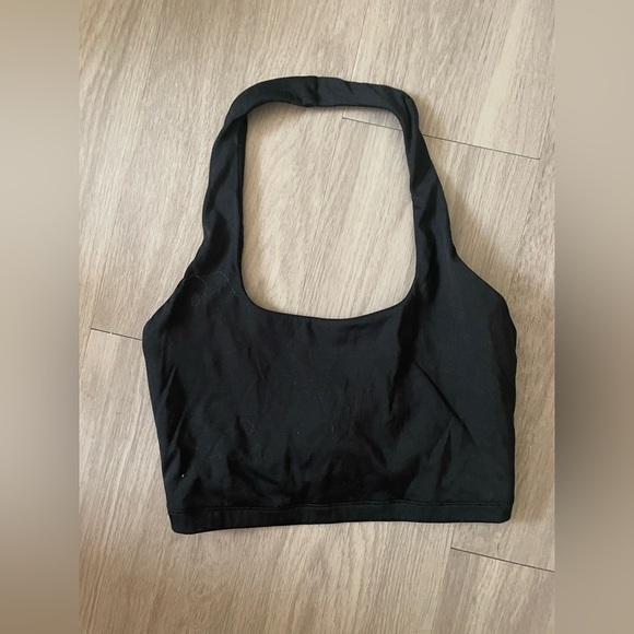 Vital black halter sports bra top - Picture 4 of 4